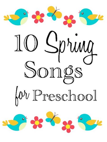 Preschool Spring Songs are a great way to celebrate the warmer weather and the new growth of spring while building early literacy skills. Preschool Spring Songs And Fingerplays, Spring Songs For Preschool, Pk4 Classroom, Preschool Spring Songs, Rhyming Kindergarten, Spring Songs, Morning Circle, Daycare Lesson Plans, Spring Preschool Activities