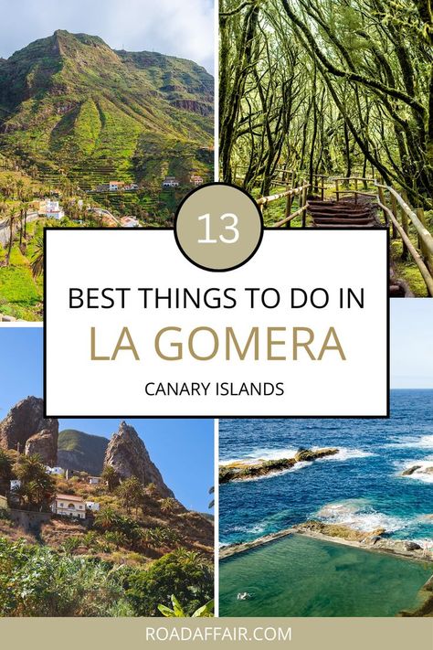 Embark on an unforgettable journey through La Gomera's enchanting landscapes! Discover hidden waterfalls, charming villages, and breathtaking viewpoints in our ultimate guide to the best things to do in La Gomera, Canary Islands. Pin this post and start packing for your next adventure! Incredible Nature, Things To Do In La, Adrenaline Rush, Travel Articles, Island Hopping, Dream Vacation, Small Island, Canary Islands, Europe Destinations