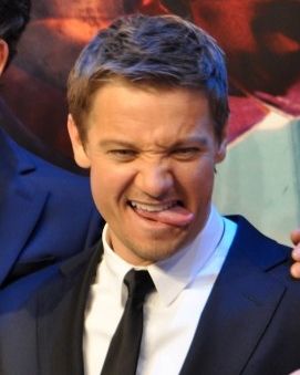 tongue....AGAIN. Jeremy Renner Avengers, T Challa, Clint Barton, Man Thing Marvel, Jeremy Renner, Most Handsome Men, Hawkeye, Prince Charming, Celebrity Crush