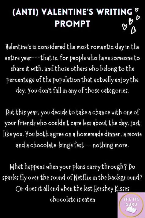 Aftercare Prompts, Valentines Day Writing, Valentines Writing, Prompts Writing, Writing Prompt, Most Romantic, Creative Writing, Writing Tips, Writing Prompts