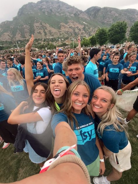 Fsy Lds, Church Camp Aesthetic, Lds Aesthetic, Activities Aesthetic, Summer Camp Aesthetic, Camp Aesthetic, Camp America, Aesthetic Camping, Christian Friendship