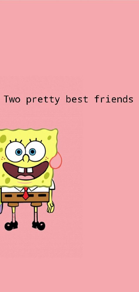 Wallpaper best friends | Spongebob best friend, Spongebob wallpaper, Best friend wallpaper Spongebob Best Friend, Spongebob Iphone Wallpaper, Spongebob Friends, Patrick Spongebob, Funny Quotes Wallpaper, Friendship Wallpaper, Spongebob Cartoon, Funny Lockscreen, Best Friend Wallpaper