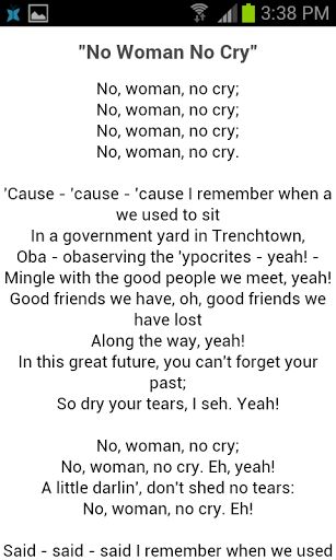 ❤️💛💚No Woman,No Cry, lyrics The Fugees, No Woman No Cry, Music Lyrics Songs, I Remember When, Soul Music, Bob Marley, Music Lyrics, Art Music, Good People