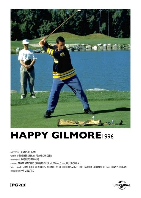 Pursuit Of Happiness Movie, Happy Gilmore, Carl Weathers, Movie Collage, Iconic Movie Posters, Music Poster Ideas, Movies Worth Watching, Film Posters Vintage, Movie Poster Wall