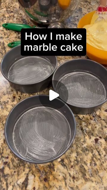 Ramona Elena Chronis on Instagram: "A quick tutorial on how to make marble cake. 
.
.
.
.
.
#bake #baking #cake #bakery #baker #homemade #dessert #cakes #bakersofinstagram #cakedecorating #cakesofinstagram #cakestagram #birthdaycake #homebaker #instagood #instacake #cakedesign #birthday #baked #bakinglove #instagram #cakeart #buttercream #homebaking #instabake #cakelover #bakersgonnabake #sweettooth #bakedgoods #marblecake" 6 Inch Marble Cake Recipe, How To Marble Cake, Diy Marble Cake, 60th Birthday Ideas For Mom Cake, Marble Cake Decoration, Marble Cake Design, Marble Birthday Cake, Cakedesign Birthday, 60th Birthday Ideas For Mom