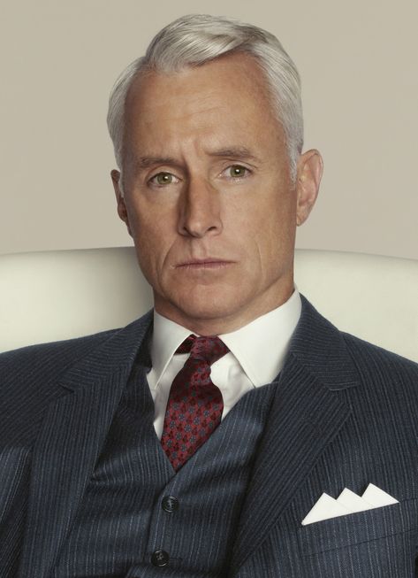 75 Rules For Being A Man | Gruhme Mad Men Hair, Roger Sterling, Joan Harris, John Slattery, Don Draper, Double Life, Classic Suit, Hilton Head, Formal Outfit