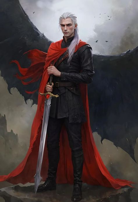 Daemon Blackfyre Art, Daemon Blackfyre, Male Archetypes, Dragon Born, Game Of Thrones Artwork, Lady Art, Targaryen Art, Asoiaf Art, Character Inspiration Male