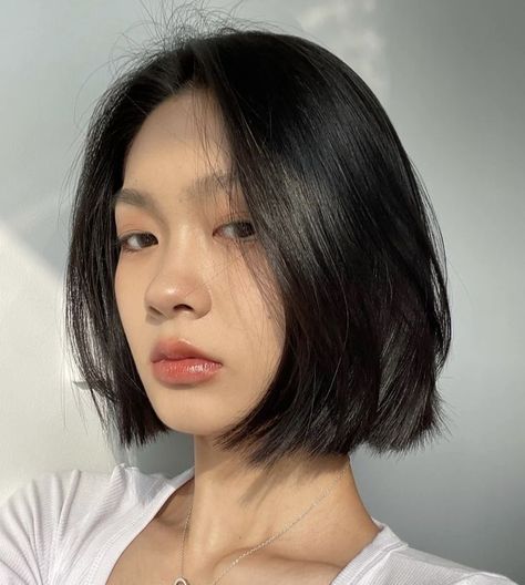 Short Black Hair, Korean Short Hair, Long Hairstyle, Asian Short Hair, Shot Hair Styles, Haircuts For Medium Hair, Haircuts Straight Hair, Hair Stylist Life, Hair Collection