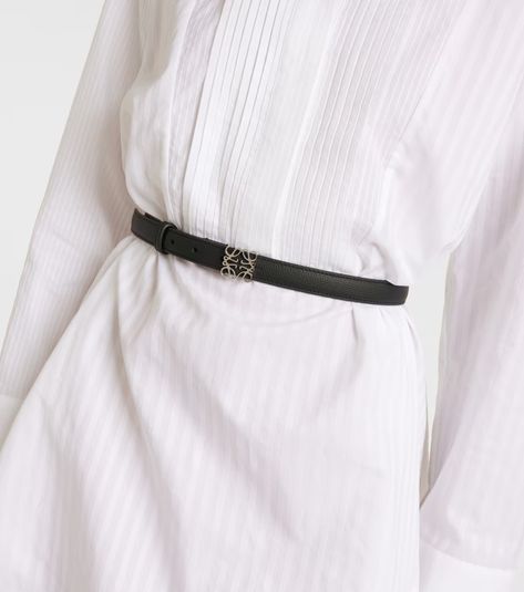 Loewe Belt, Loewe Anagram, Color Name, Color Names, Black Belt, Waist Belt, Belts For Women, Leather Belt, Color Design