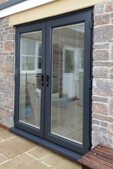 uPVC door Upvc Porches, Aluminium Glass Door, Upvc French Doors, Bungalow Extensions, Upvc Door, Rooftop Patio Design, Front Door Entrance, Rooftop Patio, Upvc Windows