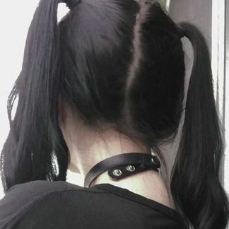 Pigtails Aesthetic, Peinados Fáciles Para Cabello Corto, Scene Hair, Grunge Girl, Aesthetic Grunge, Grunge Aesthetic, Black Aesthetic, Ulzzang Girl, Cute Icons