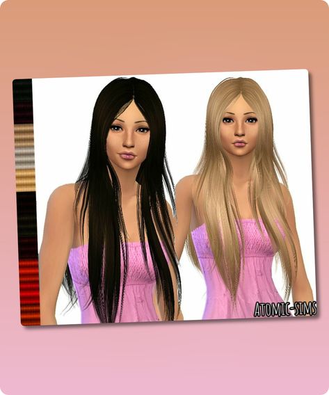 New retextured hair for you and your sims. I hope you like it! =) Author: Atomic-sims Learn more at: atomic-sims.blogspot.com #gaming #hairstyles #sims4 #retexture #sims4cc #sims Sims 4 2000s Hair, Snooki Hair, 2000s Hair, 4 Hairstyles, Cinderella Hair, Mod Jacket, Sims 4 Cc Download, Y2k Hair, Best Sims