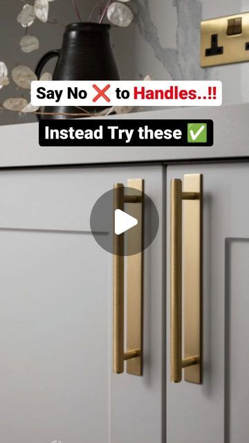 Interior Figures on Instagram: "Instead of using Handles you can replace it with the grooves inbuilt in Drawers, Wardrobe, Shutters etc... 
It will look more appealing.✅

Save👇 & Share✈️

Follow @interior.figures for more such content.✅✨
. 
. 
. 
. 
#handles #handle #doorhandle #wardrobehandles #wardrobe #shutter #drawer #groove #grooves #interior #interiordesigninspiration #interiordesign #interiordesigner #design #designdeinteriores #homestyling #homedecor #homesweethome #homedecoration #homeinterior #renovation #construction #interiors #instalike #instagram #instadaily #instamood #trending #viral 

[Handle, Handles, Door handle, Wardrobe, Shutter, Groove, Interior, Interior design, Designer, Home decor, Styling, Instagram, Insta daily, Trending reels, Viral, Explore page, Viral reels, Wardrobe Shutters, Wardrobe Design Modern, Trending Reels, Wardrobe Handles, Viral Reels, Wardrobe Doors, Wardrobe Design, New Trend, Drawer Handles