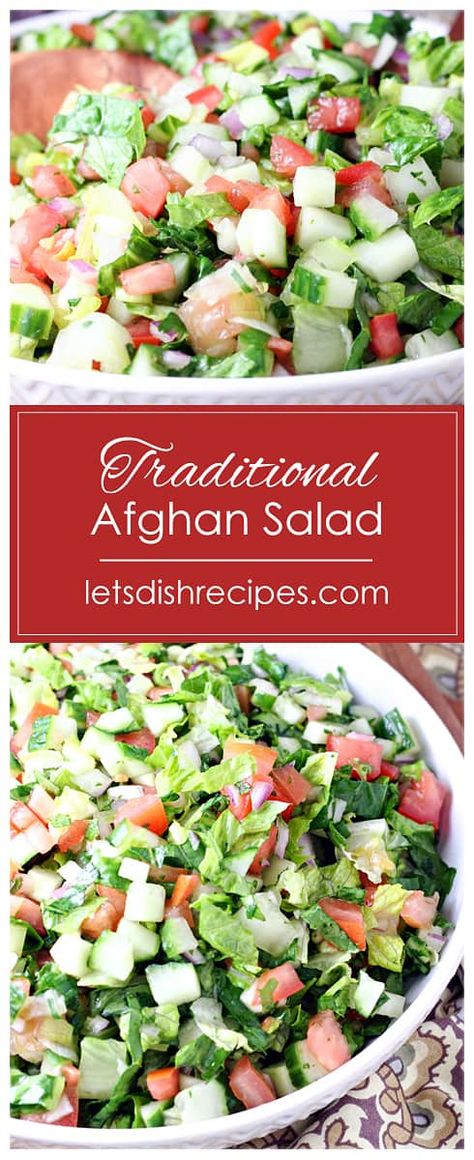 Afghan Potatoes Recipe, Afghan Recipes Afghanistan, Afghan Food Recipes Afghanistan, Afghan Vegetables, Afgan Food Recipe, International Salad Recipes, Afghanistan Food Recipes, Afghani Food Recipes, Afghan Salad