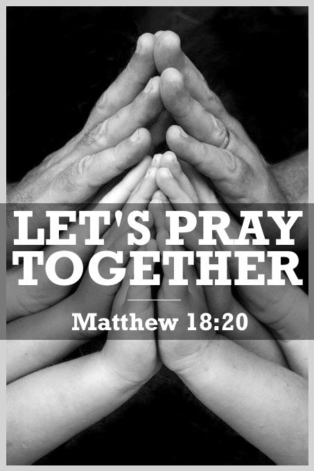 Lets pray together. Pray Together Stay Together, Lets Pray, Intimacy With God, Let's Pray, New Years Resolutions, Inspirational Bible Quotes, Prayer Warrior, Power Of Prayer, Stay Strong