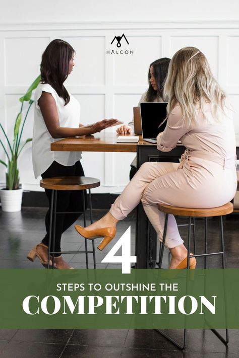 If you want your brand to stand out from the masses, you have to put in the work to differentiate yourself. So often, brands focus solely on themselves and their messaging, but they are missing a crucial component. Read on to learn 4 Ways to Outshine Your Competition Online from  #halconmarketing | Halcon Marketing St. Louis, Missouri | Branding | Marketing Strategy 101 | Entrepreneurship Marketing Podcasts, Product Based Business, Feeling Guilty, Digital Entrepreneur, Business Podcasts, Profitable Online Business, E Commerce Business, Business Inspiration, Starting Your Own Business