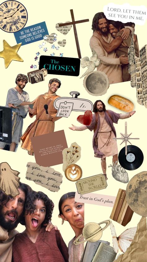 the chosen collage!! The Chosen Jesus, Chosen Wallpaper, Lds Memes, Jesus Memes, Bible Quotes Images, Jesus Christ Art, Christian Pictures, Bible Study Verses, Chosen Family