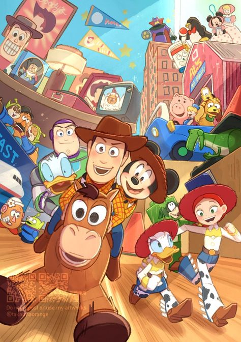 Disney Wallpaper Toy Story, Toy Story Characters Drawings, Toy Story Fan Art, Toy Story Fanart, Pixar Fanart, Fanart Ideas, Disney Poster, Disney Movie Art, Disney Character Art