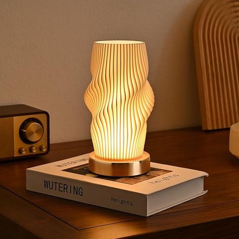 Small Nightstand Lamps, Lighting For Bedroom, Nightstand Light, Living Room Dorm, Fixture Table, Simple Desk, Bedside Night Stands, Small Lamp, Lampe Decoration