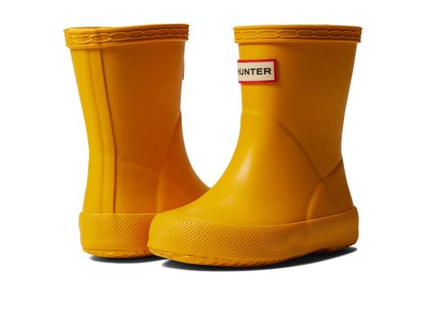 PRICES MAY VARY. Rubber sole Kids Hunter Boots, Hunter Rain Boots Toddler Boy, Rain Boots For Kids, Rain Boot Outfit, Rainbow Kid Hunter Boots, Yellow Rain Boots Toddler, Puddle Jumping, Hunter Kids, Rain Boots Fashion