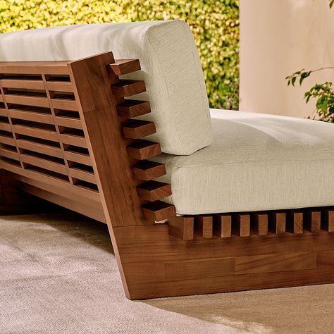 Modern Outdoor Sofas & Patio Sectionals | CB2 Patio Lounge Furniture, Natural Sofas, Modern Outdoor Sofas, Teak Lounge Chair, Outdoor Sofas, Outdoor Loveseat, Outdoor Couch, Patio Sectional, Modern Outdoor Furniture