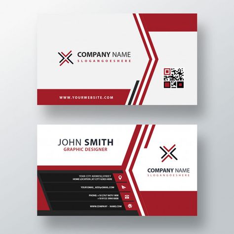 Elegant business card template Free Psd | Free Psd #Freepik #freepsd #business-card #business #abstract #card Visiting Cards Design Business, Visiting Cards Design, Business Card With Qr Code, Business Card With Qr, Card Template Free, Make Business Cards, Business Card Template Psd, Free Business Card Templates, Professional Business Card Design