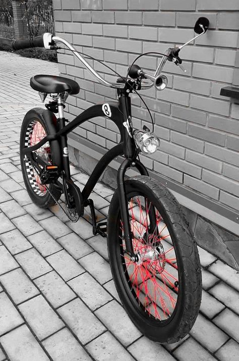 Bike Ideas, Custom Bicycle, Custom Bike, 8 Ball, Custom Bikes, Chopper, Bicycle, Bike, Vehicles