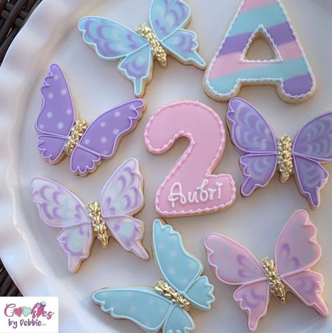 Butterfly 1st Birthday, Butterfly Birthday Party Decorations, Butterfly Themed Birthday Party, Butterfly Theme Party, Butterfly Birthday Theme, Birthday Sweets, Fairy Garden Birthday Party, Baby Birthday Themes, Butterfly Birthday Party