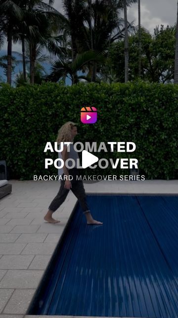 Smart Aquatics on Instagram: "Automatic Floating Pool Covers by @aquaticfloors @custompoolsystems use UV rated slats that allow the cover to float on top of the water without a track system.   These covers can be cut to any shape, come in a variety of colors, provide great insulation for heat loss and can act as a safety barrier. They can also be hidden in the pool floor or bench when not in use.   @surferboyanthony walking across the floating cover to demonstrate its durability.   #walkonwater #technology #pooldesign #innovative #innovativedesign #innovativeproducts #future #metaverse #architecture #design #walkonwater" Pool With Automatic Cover, Metaverse Architecture, Automatic Pool Cover, Pool Covers, Safety Barriers, Walk On Water, Pool Cover, Tracking System, In The Pool