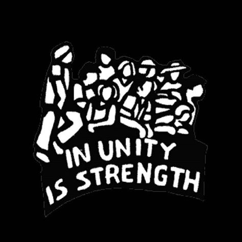 There's strength in numbers. #Unity #FuckTheEstablishment #FTE #FTECLOTHING Chicano Studies, Fake Words, Strength In Numbers, Labor Union, Open Letter, Peace On Earth, 30 Day Challenge, Made In America, Lives Matter