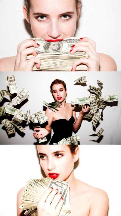 Money Editorial Photography, Money Photoshoot Ideas, Money Photoshoot, Throwing Money, Creative Vision Boards, Diy Fashion Photography, Female Martial Artists, Earn Money Online Fast, Show Me The Money