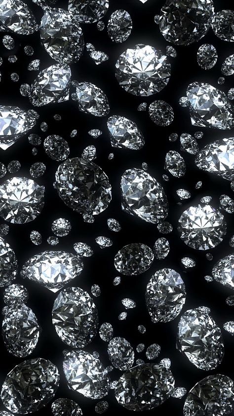 Sparkly diamonds Black Diamond Wallpaper, Ig Wallpaper, Diamond Wallpaper Iphone, Glitter Wallpaper Iphone, Diamond Background, Financial Wealth, Sparkle Wallpaper, Iphone Wallpaper Glitter, Diamond Wallpaper