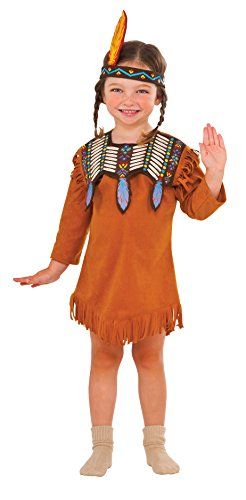 Rubies Costume Indian Maiden Value Child Costume XSmall Maiden Costume, Cowboy Halloween Costume, Halloween Toddler, Kids Costumes Girls, Indian Scout, Toddler Costumes, Toddler Halloween, Halloween Fancy Dress, Fantasias Halloween