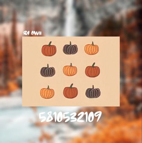 September Decals Bloxburg, Fall Color Codes Bloxburg, Bloxburg Halloween Cafe Menu Codes, Bloxburg Fall/halloween Decals, Bloxburg Orange Decal Codes, Bloxburg Fall Update, Fall Id Codes Bloxburg, Roblox Picture Id Codes Halloween, Fall Bloxburg Photo Codes