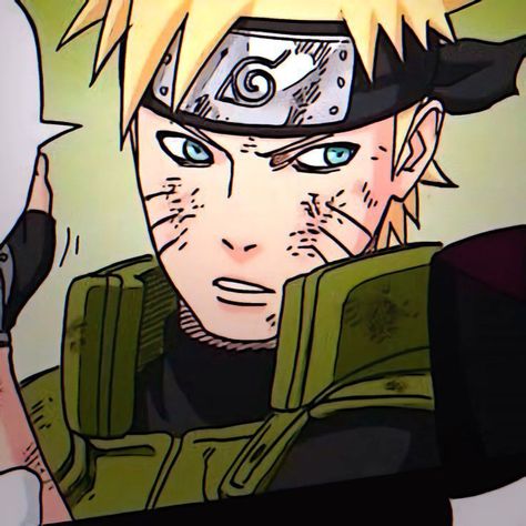 𝘪𝘤𝘰𝘯'𝘴 Naruto Uzumaki, Anime Character, Naruto, Blonde, Green, Hair, Anime, Blue