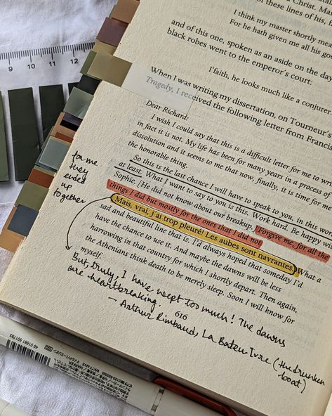 the secret history annotations dark academia aesthetics donna tartt annotated books Book Anottations Ideas, Book Notations, Dark Academia Aesthetics, Book Annotation Tips, Book Annotating, Annotating Books, Annotated Books, Book Tabs, Book Annotations