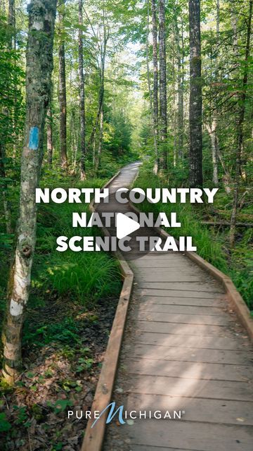 Pure Michigan on Instagram: "The North Country National Scenic Trail covers nearly 1,200 miles in Michigan, winding its way through forests and farmlands, cities and small towns, rugged mountains and glacial valleys, as it traverses the full length of the state's two peninsulas.  Learn more about exploring the @northcountrytrail in this episode of Pure Michigan Trails.  #PureMichigan #MichiganTrails #NCT" Hiking Michigan, Michigan Hiking, Rugged Mountains, North Country, Northern Michigan, Pure Michigan, Small Towns, Michigan, Nct