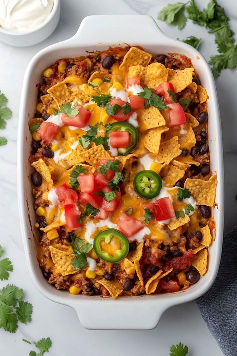 Hey there, friends! Easy Frito Pie, Frito Pie Casserole, Bean Snacks, Frito Pie, Comfort Dishes, Seasoning Mixes, Taco Seasoning, Perfect Food, Home Recipes