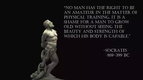 Socrates Quotes, Full Body Training, Quotes Arabic, Anais Nin, Socrates, Calisthenics, Growing Old, Fitness Quotes, Workout Programs