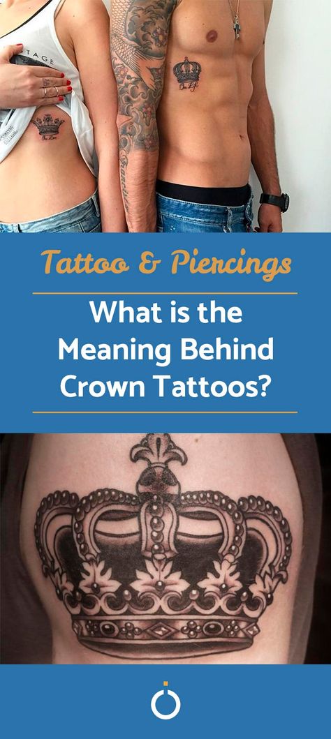 Many people get tattoos because they like the design and care little for their meanings. Others think long and hard about the symbolism of their new ink. But have you seen anyone with a crown tattoo? Is there a specific meaning behind what crowns mean? DO crowns mean the same thing to all people? #crown #tattoo #meanings #design #royal British Crown Tattoo, Royal Tattoo Ideas, Heavy Is The Head That Wears The Crown Tattoo, Crown Tattoos For Women Queens, Queens Crown Tattoo, British Tattoo Ideas, Crown Tattoo Meaning, Queen Tattoo For Women, Crown Meaning