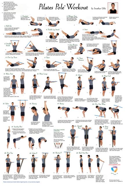 Exercise Posters - YOGILATES Pilates Pole Exercises, Pilates Pole Workout, Pilates Bar Workout Exercise Printable, Pilates Bar Exercises At Home Printable, Pilates Bar Exercises, Pole Workout, Workout Intense, Bar Exercises, Pilates Solo