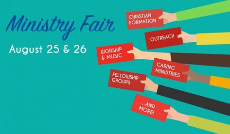 Ministry Fair Promo 2018 - Episcopal Church of the Transfiguration Ministry Fair Booth Ideas, Ministry Fair Booth Ideas Church, Fair Booth Ideas, Fair Decorations, Ministry Fair, Fair Booth, The Transfiguration, Church Ministry, Worship Service