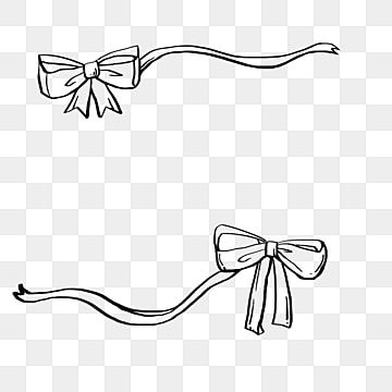 Painted Borders Designs, Cute Ribbon Drawing, Bow Border Design, Ribbon Border Design, Ribbon Drawing, Bow Border, Holiday Drawing, Word Png, Drawing Borders