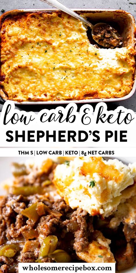 Low Carb Shepherds Pie, Keto Shepherd's Pie, Low Sugar Diet Recipes, Healthy Low Carb Dinners, Low Fat Low Carb, Low Carb Low Fat Recipes, Low Carb Casseroles, Best Low Carb Recipes, Low Sugar Recipes