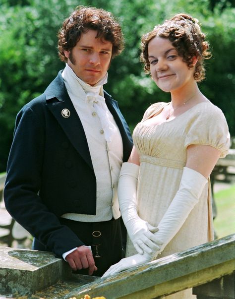 P&P Colin Firth Mr Darcy, Pride And Prejudice Elizabeth, Jane Austen Mansfield Park, Pride & Prejudice Movie, Darcy Pride And Prejudice, Jennifer Ehle, Jane Austen Movies, Darcy And Elizabeth, Jane Austin