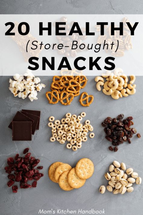 Store Bought Snacks For Kids, Healthy Salty Snacks, Store Bought Snacks, Healthy Store Bought Snacks, Store Bought Snack, Healthy Snacks To Buy, Snacks List, Packaged Snacks, Snacks For Kids