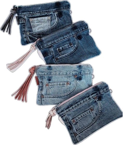 Denim Bags Diy Recycling Old Jeans, Återvinna Jeans, Tas Denim, Denim Diy Clothes, Denim Bag Patterns, Denim Bag Diy, Denim Crafts Diy, Denim Bags, Blue Jeans Crafts