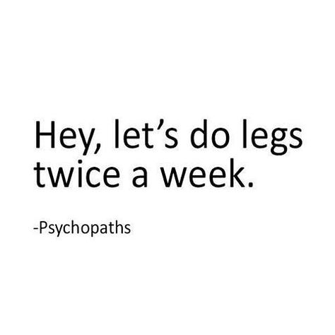 MAY BE CRAZY...but yes we train legs TWICE a week? Do you?#funny #gym #exercise #diet #nutrition #gottalaugh #toofunny #lol #a3dlife #funnymemes #humor #lmao #legday #legtraining #hardwork Glute Quotes, Pt Aesthetic, Fitness Sayings, Gym Jokes, Weight Lifting Humor, Workout Journey, Workout Memes Funny, Gym Humour, Gym Funny