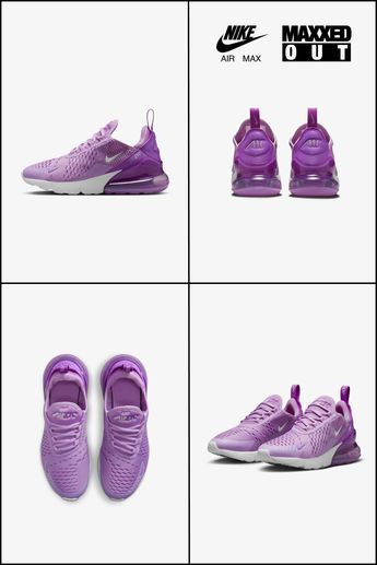 The vibrant, bouncy kids’ Air Max 270 is all they need for non-stop comfort and fun. Shop now on Nike.com. Best Volleyball Shoes, Air 270, Nike Shoes Women Fashion, 270 Nike, Glasses Fashion Women, Cute Nike Outfits, All Nike Shoes, Cute Nike Shoes, Fresh Shoes