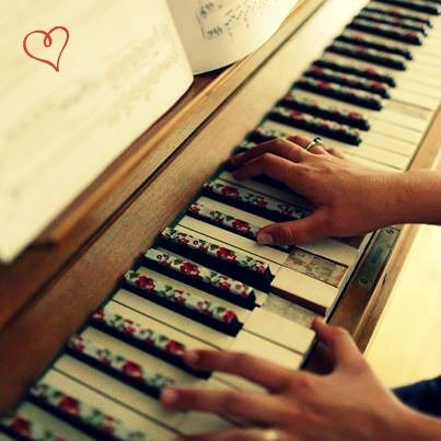 :) Arte Do Ukulele, Painted Pianos, Playing The Piano, Piano Keys, The Black Keys, Learn Piano, Piano Lessons, The Piano, The Keys